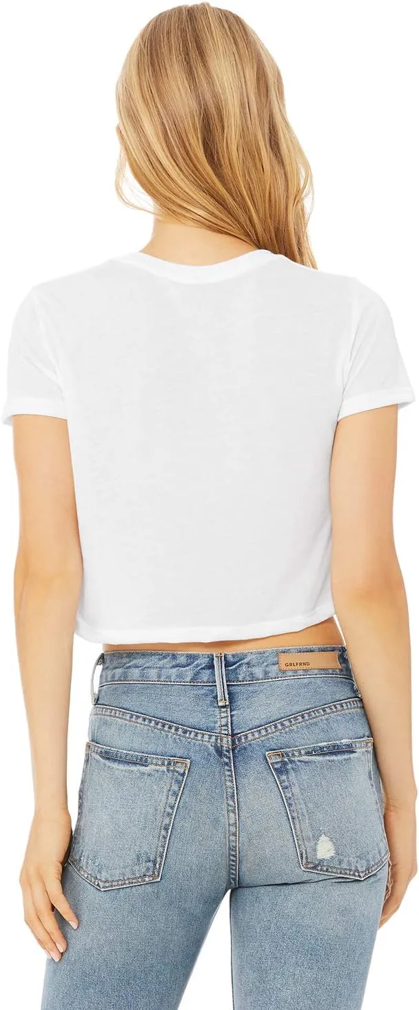 Bella Canvas - Womens Flowy Crop Tee - 8882