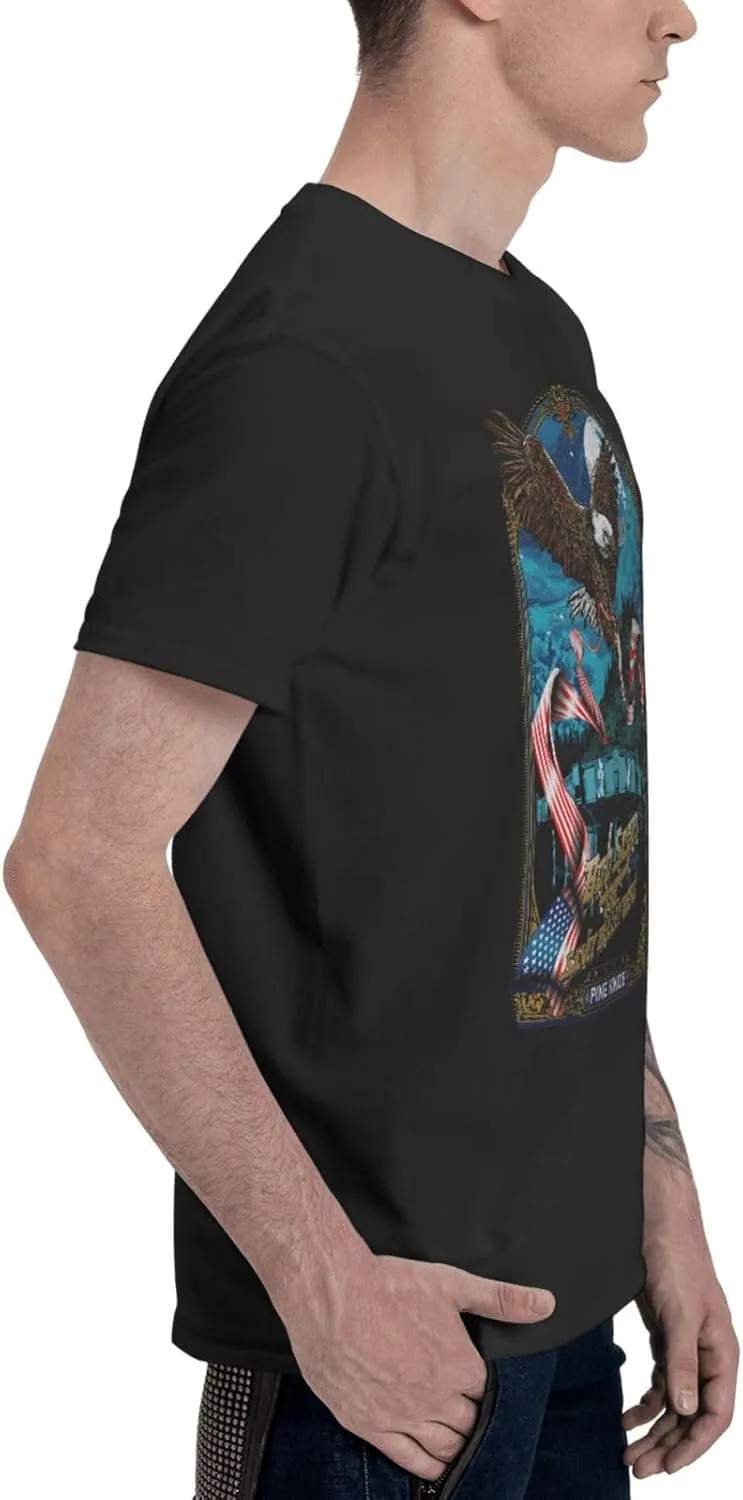 Man's T Shirt Short Sleeve Crewneck Tee Teenager Cool Summer Cotton Shirt