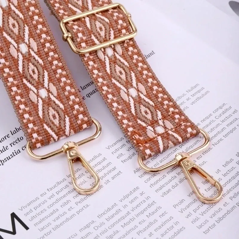 Polyester Ethnic Bag Strap