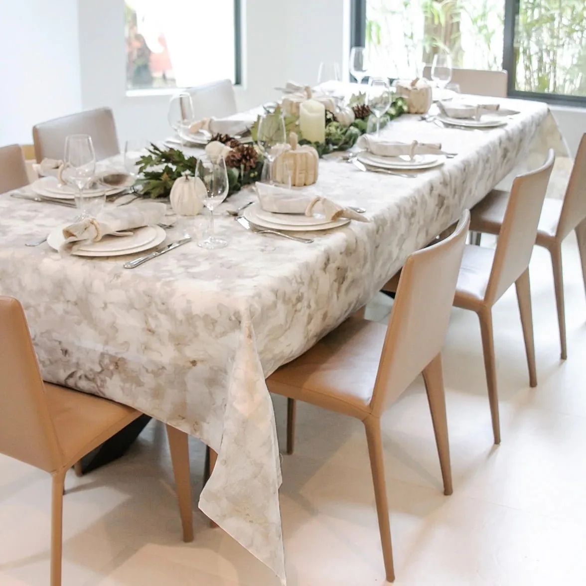 Ritz Gold Tablecloth by Mode Living