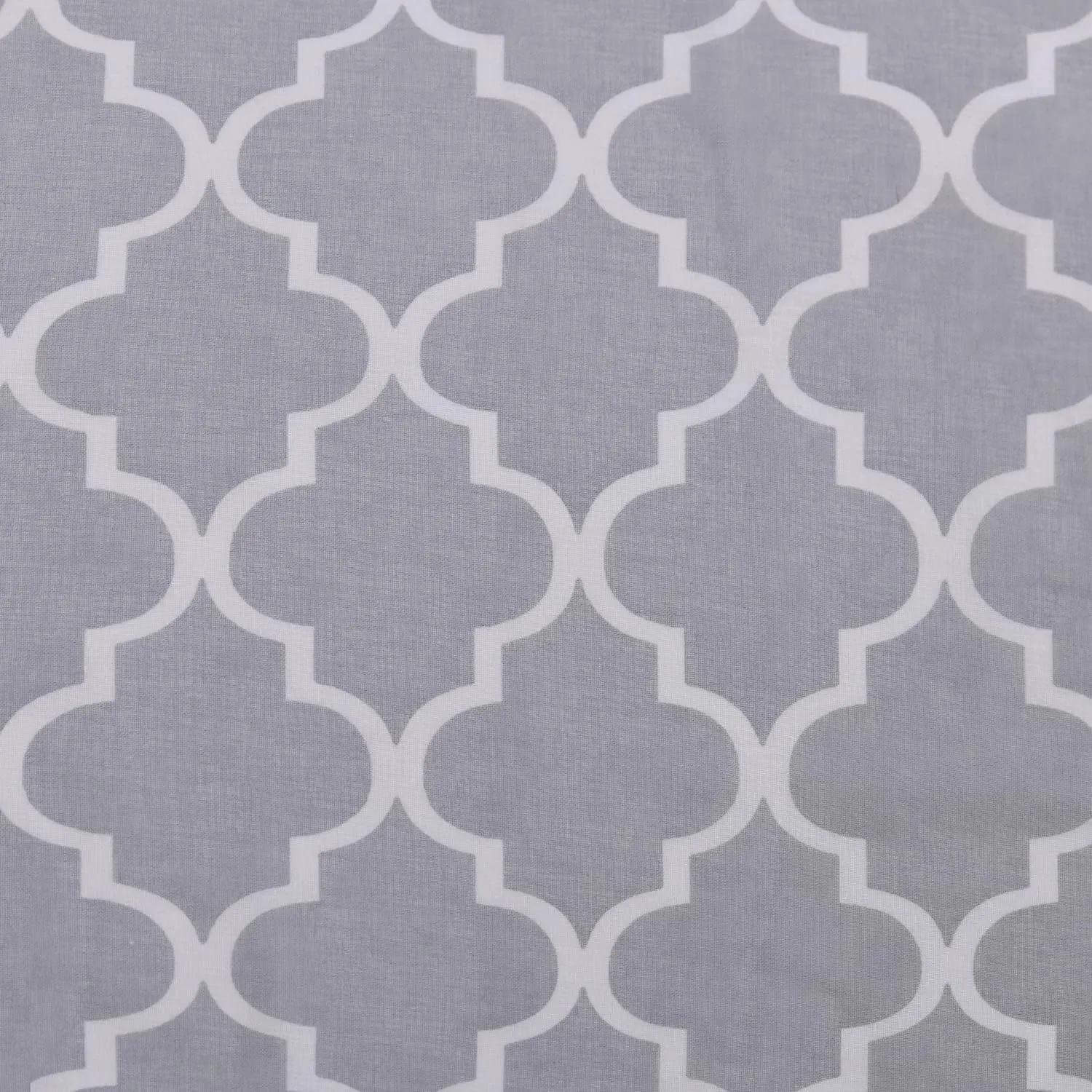 Superior Trellis Sheer Curtains, Window Accents, Perfect For Natural Light, Geometric, Lattice, Modern, Transitional, Traditional with Grommets, Curtain Set of 2 Panels, 52" x 108", Grey